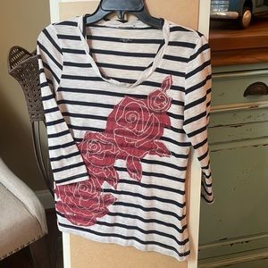 Parisian Roses Girls Blouse 🐝